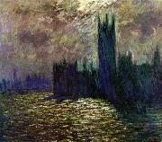 Claude Monet Houses of Parliament Germany oil painting artist